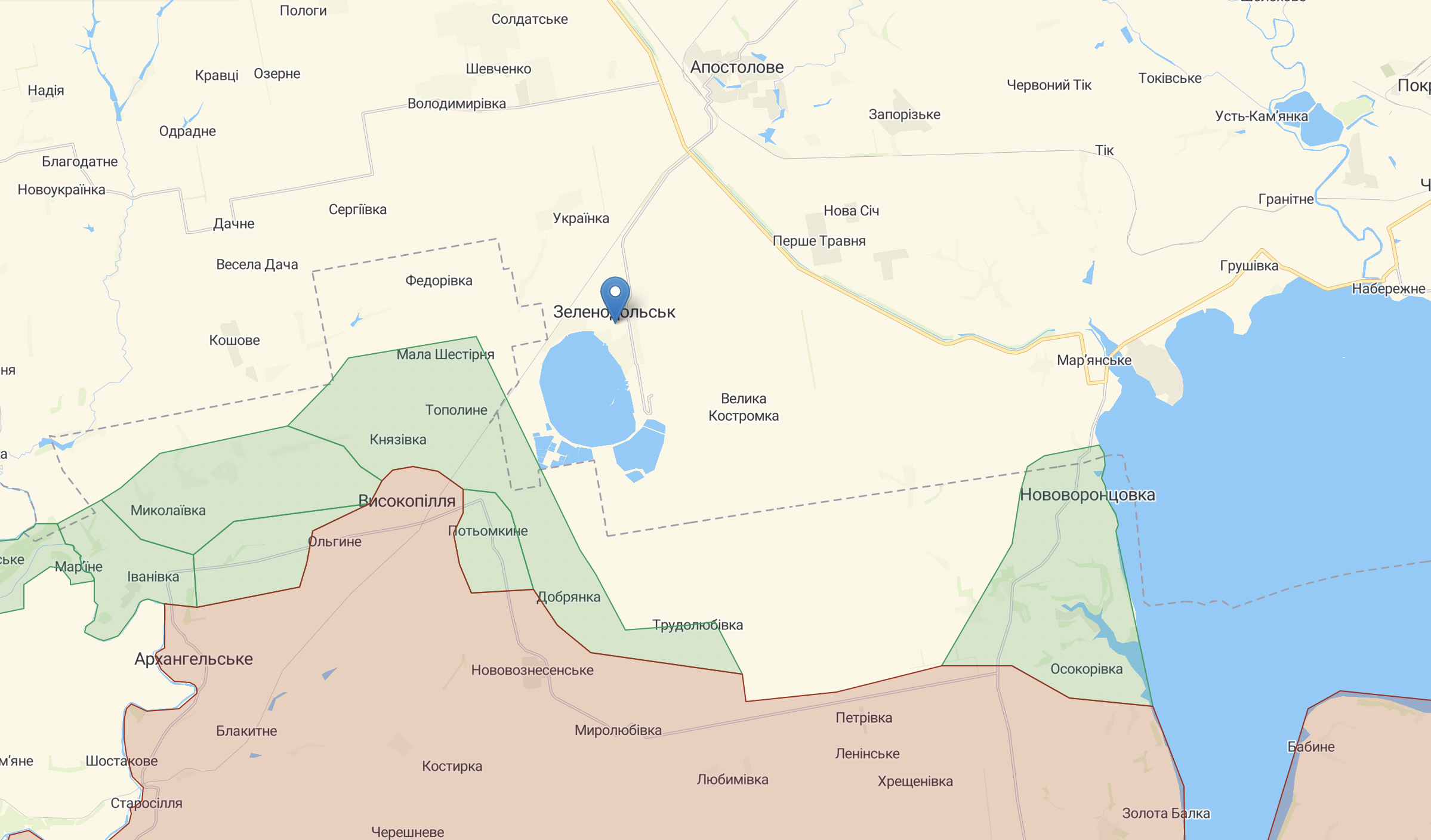 Жителей одной из общин Днепропетровской области просят срочно покинуть дачи